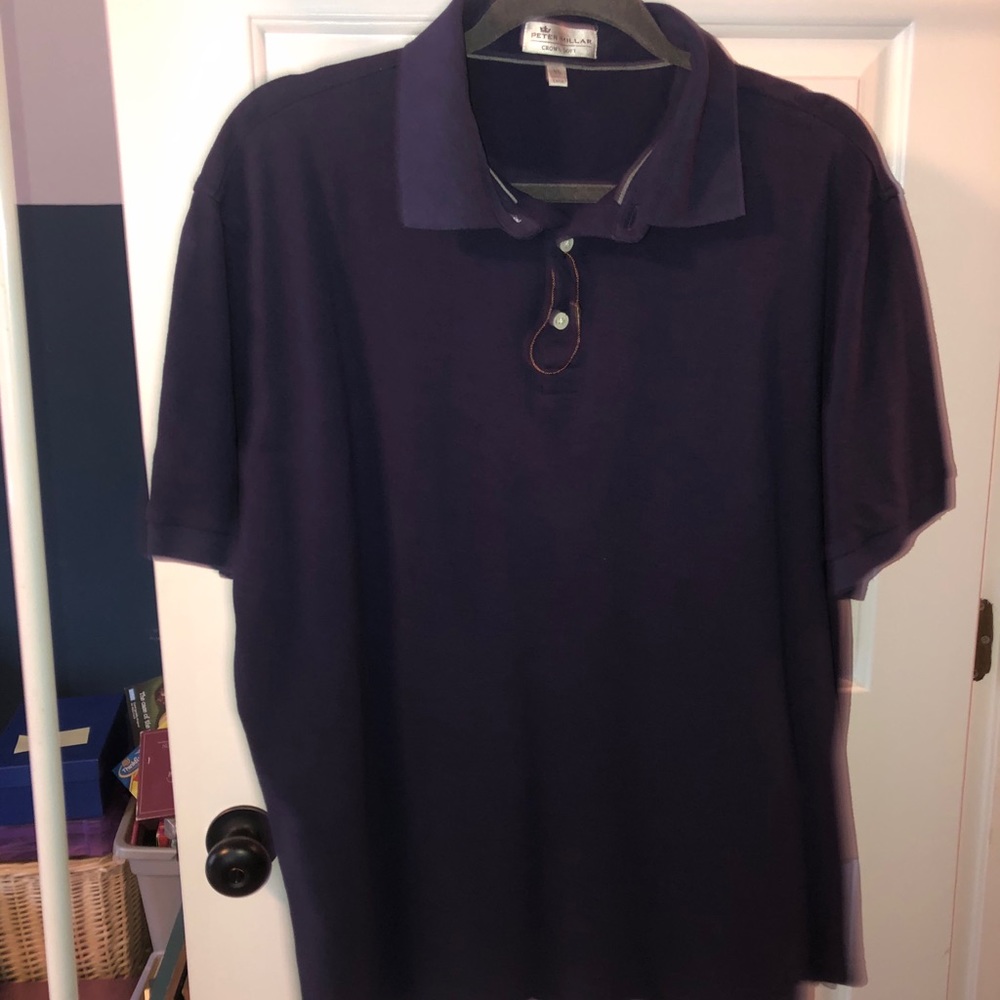 Men’s Peter Millar navy blue polo